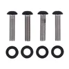 cafe 4 racer - Screws4Bikes LA.HD.2.swm Sada šroubů pro spínače řídítek matná černá – HD Sportster 04-20 - Screw4bikes Šrouby & sety 