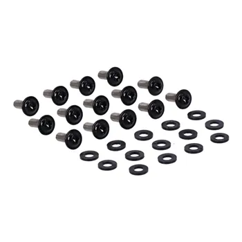 cafe 4 racer - Screws4Bikes BS.HD.1.sw Chin Spoiler Bolt Kit Gloss Black – HD Sportster S 21-26 - Screw4bikes Screw nuts sets pins orings 
