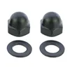 cafe 4 racer - Screws4Bikes SM.HD.1.swm Sada matic zrcátka matná černá – HD 82-25 - Screw4bikes Šrouby & sety 