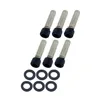 cafe 4 racer - Screws4Bikes GD.HD.1.swm Transmission Top Cover Bolt Kit Matte Black – HD Softail 07-25, Dyna 06-17 + - Screw4bikes Screw nuts sets pins orings 