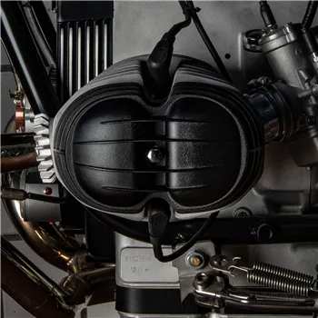 cafe 4 racer - Valve cover Classic Siebenrock 4 ribs For BMW 2-valve models - SIEBENROCK Cylinder head 