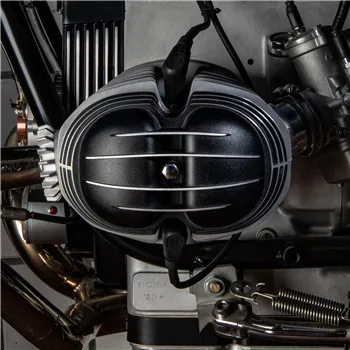 cafe 4 racer - Kryt ventilu 4ribs Pre 2-ventilové modely BMW - SIEBENROCK Kryt valcov 