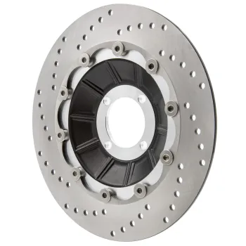 cafe 4 racer Break discs & pads & lines custom bike parts 