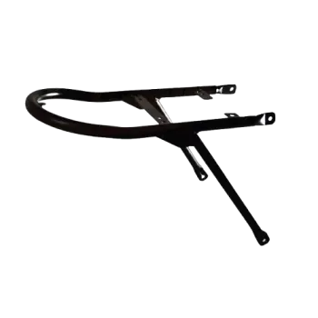 cafe 4 racer - winker clamp, 2 pcs., black 27-36 mm, pair -  CNC aluminum housing & brackets 