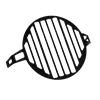 cafe 4 racer - 14cm Retro Grill Motorcycle Headlight Lamp Cover protection  style02 - Studiofibre Headlight Grills 
