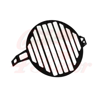 cafe 4 racer - 18cm  Retro Grill chránič predného svetla style02 - Studiofibre Mriežky svetiel 