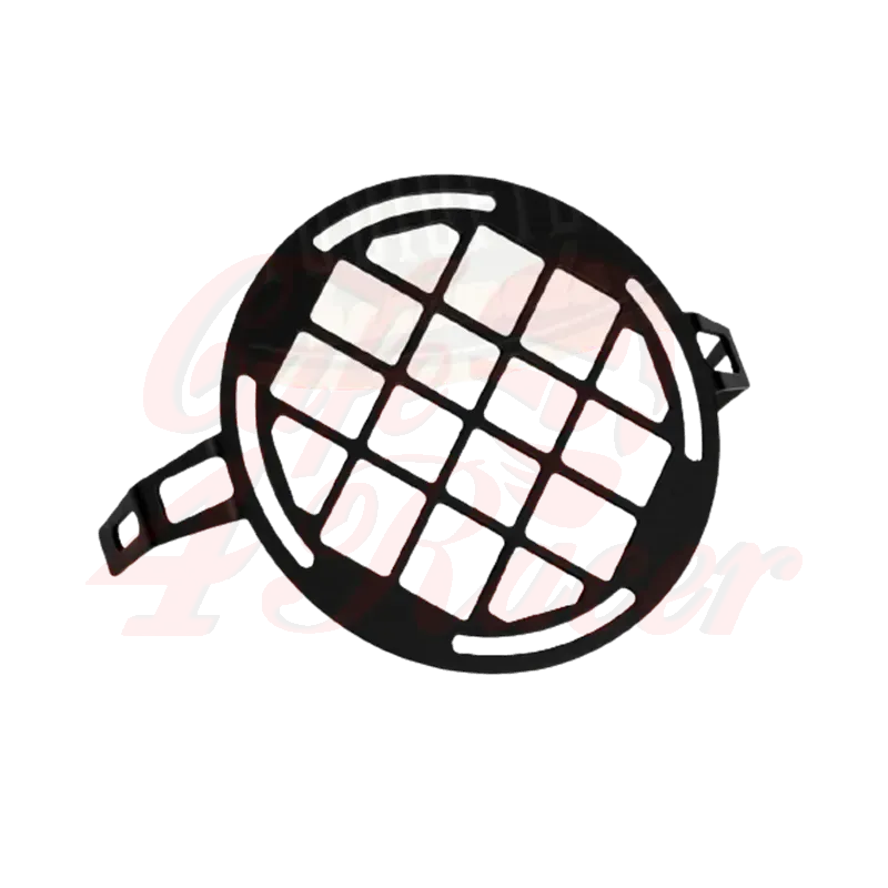cafe 4 racer - 18cm  Retro Grill chránič predného svetla style01 - Studiofibre Mriežky svetiel 