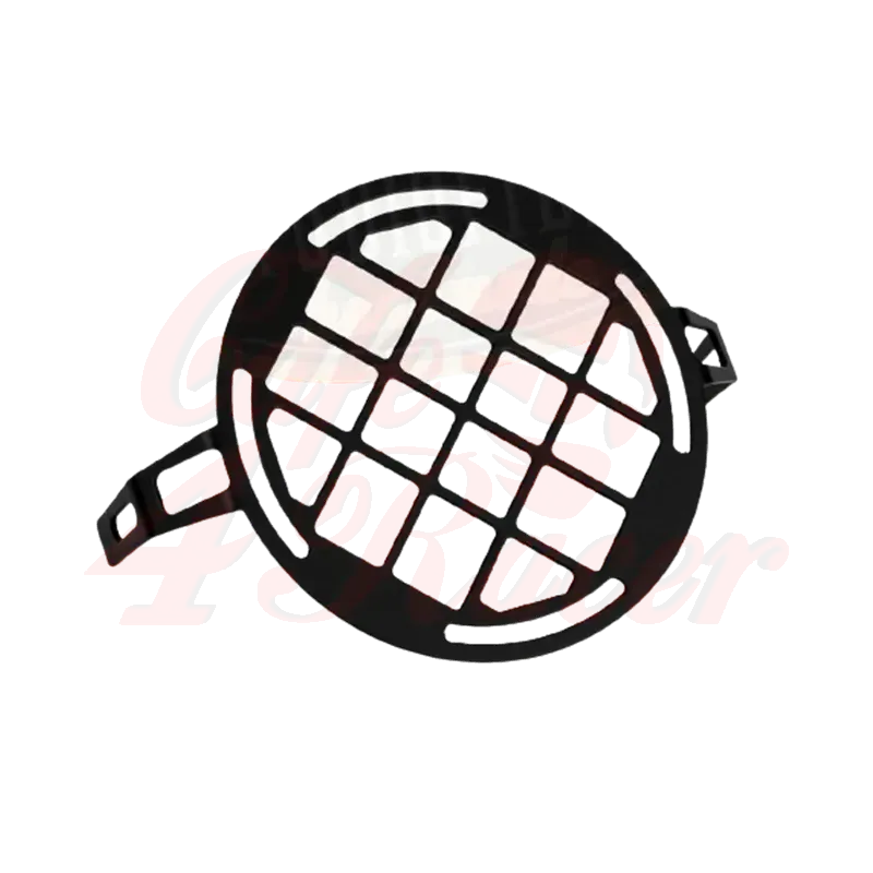cafe 4 racer - 18cm Retro Grill Motorcycle Headlight Lamp Cover protection  style01 - Studiofibre Headlight Grills 