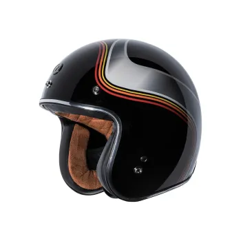 cafe 4 racer - T-50 ECE Open Face Helmet Root Beer Megaflake - TORC Helmets  T-50 ECE 