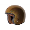 T-50 ECE Gold Mega Flake Open Face Helmet