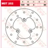 TRW Lucas brake disc MST252, rigid