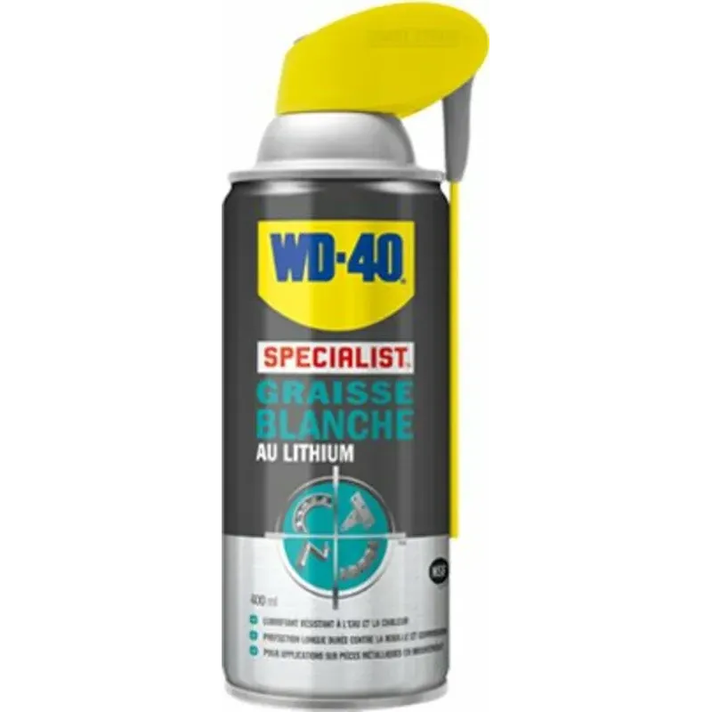 cafe 4 racer - WD40 SPRAY WHITE GREASE 400ML - WD40 Ostatné 5032227333901