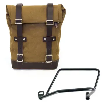 cafe 4 racer - Side pannier canvas + left subframe kawasaki z900rs - UNIT GARAGE KAWASAKI Z900 RS 