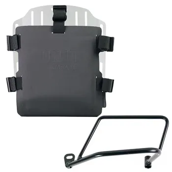 Aluminum bag holder with adjustable front in hypalon and quick release system + subframe