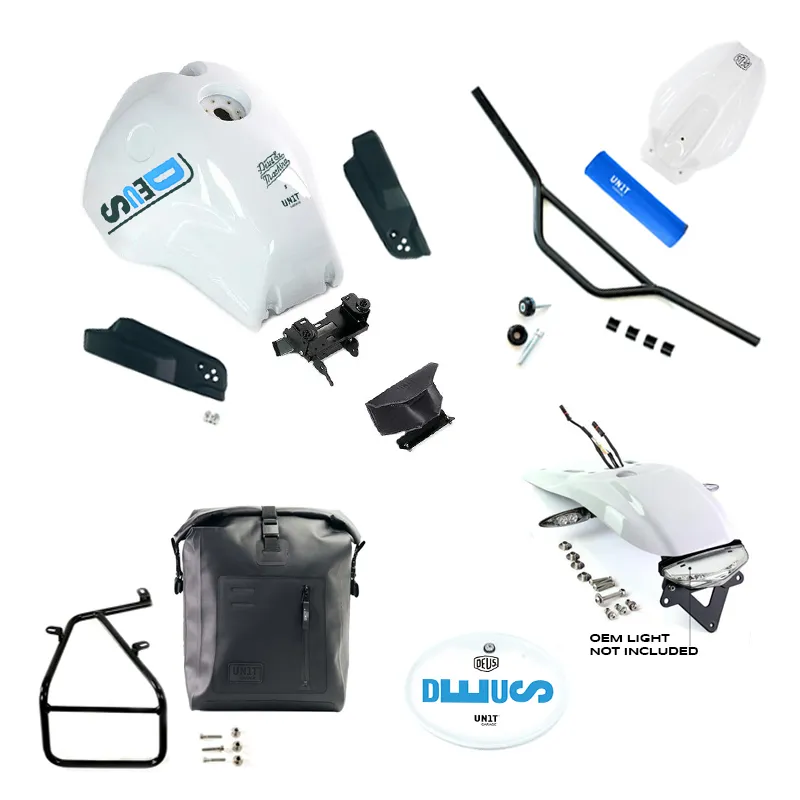 cafe 4 racer - UNIT GARAGE Kit NineT  DEUS ENDURO BASIC KIT BLACK - UNIT GARAGE KIT 
