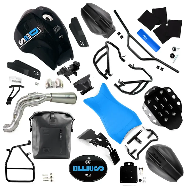 cafe 4 racer - UNIT GARAGE Kit NineT  DEUS ENDURO BASIC KIT WHITE - UNIT GARAGE KIT 