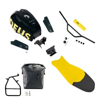 cafe 4 racer - UNIT GARAGE Sada NineT DEUS ENDURO ZÁKLADNÍ SADA BÍLÁ - UNIT GARAGE KIT 