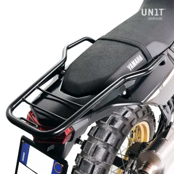 cafe 4 racer - Voskovaná semišová bočná brašna 22l-30l ľavý pomocný rám yamaha - UNIT GARAGE YAMAHA Ténéré 700 