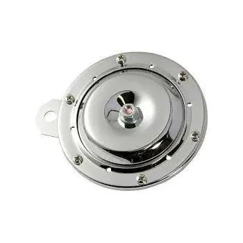 cafe 4 racer - 12-Volt Small Horn - Black / Red - Cafe4Racer Horn 