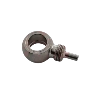 cafe 4 racer - Bent Banjo 25 degrees lat. 10 diameter For Accossato Easy Modular Brake and Clutch Hoses for Motorcycles - Accossato  Banjo Ring fittings  
