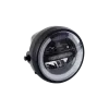cafe 4 racer - 6 1/2 PUIG Headlight LED black matte -  LED Headlight & inserts 