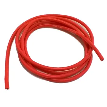 cafe 4 racer - Silicon ignition cable with cross-section 7mm / CU 1mm 1m black - HS MOTO Germany Silicon ignition cable  4251352608444