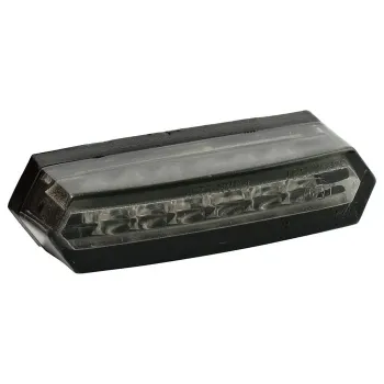 cafe 4 racer - Rear Light LED CR4 Led taillight with plate holder - Black & Red - Cafe4Racer LED Rear lights 