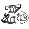 cafe 4 racer - Prepákovanie pre K75/100/1100/K1 - komplet kit - 3 nastaviteľné pozície MODEL 3 Čierne -  Prepákovanie 5908220459217