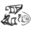 cafe 4 racer - Rearsets for the K75/100/1100/K1 3-adjustable positions for rider BLACK -  Rearsets 5908220459217