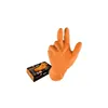 cafe 4 racer - Grippaz 246 Anti-slip nitrile gloves orange size L/9 - 50pcs -  Disposable nitrile gloves 5391515867673