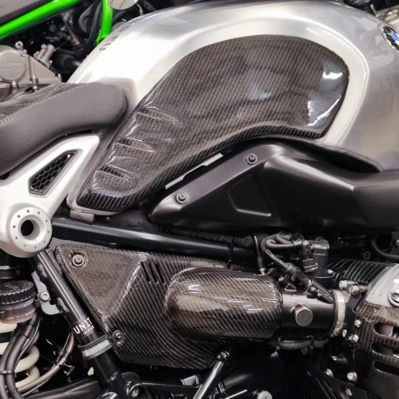 cafe 4 racer - Tank Cover for BMW R9T Carbon - Cafe4Racer Carbon parts 