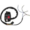 cafe 4 racer - All-In-One Handlebar Switch (LH) with Lights On/Off/Park, Hi/Lo, Turn, Horn, Kill, LED for HighBeam, Yamaha Plug Typ - KEDO 22mm & 7/8 inch 