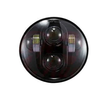 cafe 4 racer - 5-3/4 5,75" Harley Hlavní světelná vložka LED černá - Cafe4Racer Světla LED 
