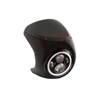 cafe 4 racer - KOSO thunderbolt headlight fairing V2 PA12 Nylon - Cafe4Racer Front Headlamp Masks 