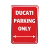 cafe 4 racer - Aluminium Parking Sign - HAPPY - BIKEIT Gifts 