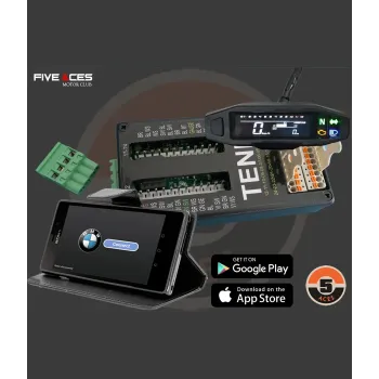 cafe 4 racer - TENET PACK MINI - BLUETOOTH - FIVEACES MOTOR CLUB France TENET PACK MINI 