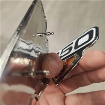 cafe 4 racer - Honda  CL350K5 A, CB350G A Emblemy krytu vzduchového filtra 2ks  - MCS Emblémy Nálepky Logá 