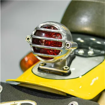 cafe 4 racer - Lecter Tail Light + Fender Mount Kit - Polish - Motone LED Rear lights 