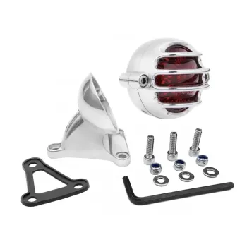 cafe 4 racer - Motone, Bel Air LED taillight. Polished, no bracket. ECE - Motone LED Rear lights 