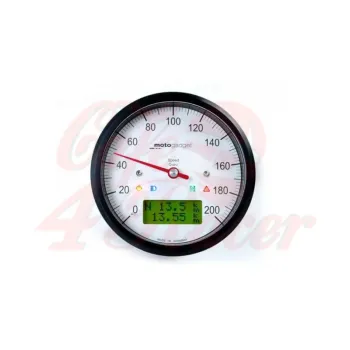 cafe 4 racer - Motogadget Motoscope classic speedo, black - Motogadget Digital speedometers 4054783195732