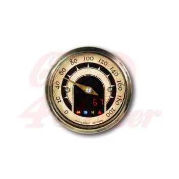 cafe 4 racer - Motogadget analogue speedometer mst vintage, with brass ring - Motogadget Digital speedometers 4054783045921