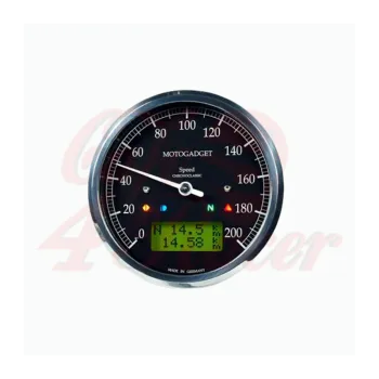 cafe 4 racer - Motogadget tachometr Chronoclassic Speedo, černý - Motogadget Digitální rychloměry 4054783046539