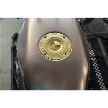 cafe 4 racer - BMW K75/100/1100 Víčko nádrže zlato - Cafe4Racer Víčka nádrží 