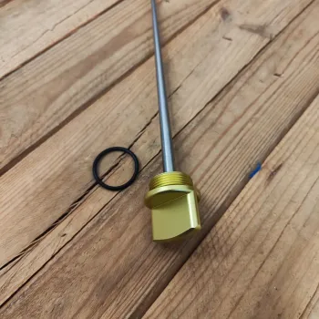 cafe 4 racer - Engine Oil Dipstick for Bmw R45 R65 R80 R100 Plug Cap Gold CNC  - Cafe4racer.eu Others 