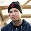 cafe 4 racer - Biltwell Anvil beanie black/red - BILTWELL Beanies 