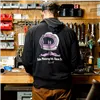 cafe 4 racer - Biltwell Shorty zip mikina čierna - BILTWELL Mikiny s kapucňou 
