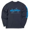 cafe 4 racer - Biltwell ADVXL tričko s dlouhým rukávem černé - BILTWELL Trička 