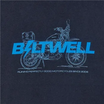 cafe 4 racer - Biltwell ADVXL tričko s dlouhým rukávem černé - BILTWELL Trička 