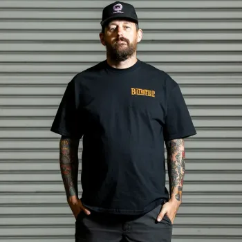 cafe 4 racer - Biltwell Evolution t-shirt black - BILTWELL Tričká 