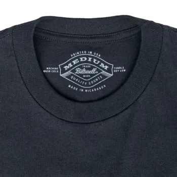 cafe 4 racer - Biltwell Grey shield t-shirt black - BILTWELL T-Shirts 